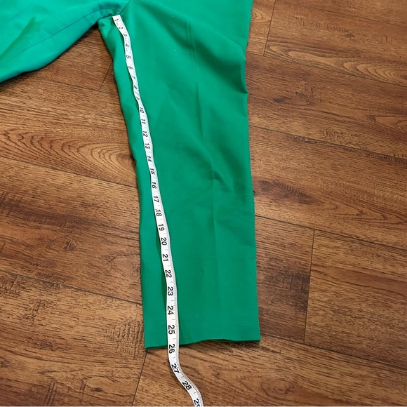 Kate Spade Margaux Cropped Pants, Lucky Green Size 6 - Picture 12 of 12